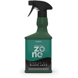 Duftöl Cleamen Perfume Zone Lufterfrischer Black Jack 550 ml Etesian Oil, hochwirksamer Lufterfrischer für Sanitärräume