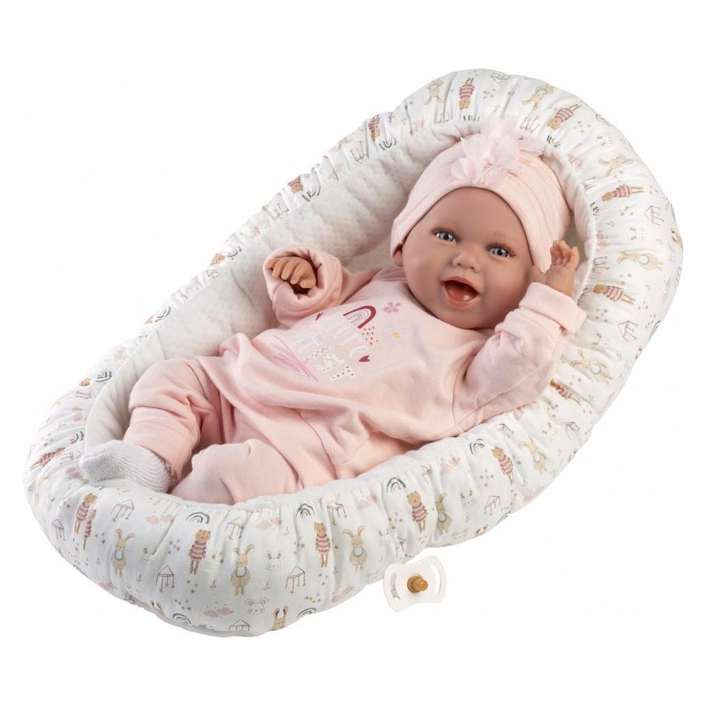 Llorens Mimi Babypuppe lachend mit Kokon 42cm (4-74122)
