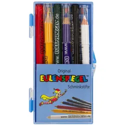 EULENSPIEGEL Holzschminkstifte, 6 Stück, bunt