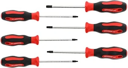 GEDOREred Schraubenausdreher-Set R38402006 3301272 6-teilig