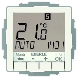 Eberle Controls UP-Uhrenthermostat UTE4800Rw-RAL9010G55