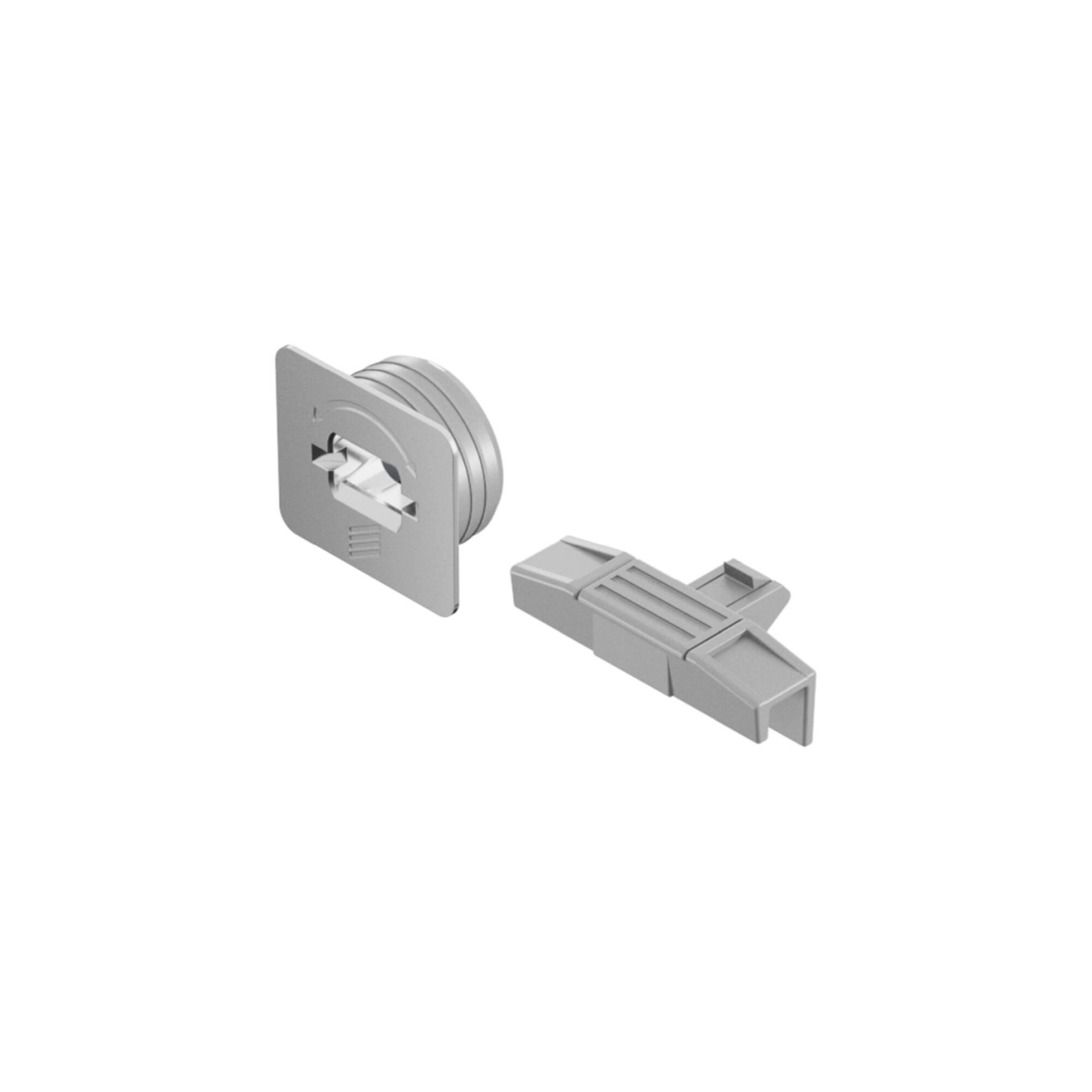 Hettich AvanTech YOU Mitnehmer für Innenfront, silber (9257734)