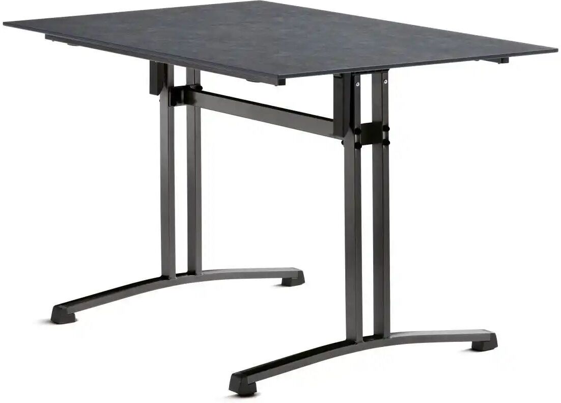 Sieger Gastro-Tisch Polytec Platte   ¦ schwarz ¦ Maße (cm): B: 120 H: 73