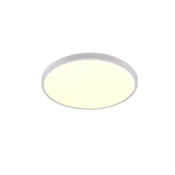 LED Deckenleuchte Deckenlampe Wohnzimmerlampe weiß Dimmbar Fernbedienung  D 49 cm