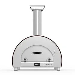 Alfa Forni Pizzaofen 5 Minuti, Holz, Kupfer