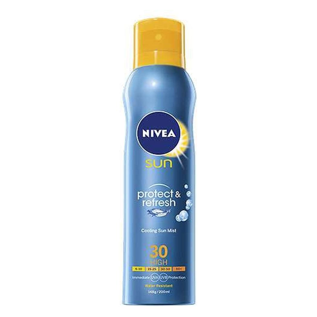NIVEA Sun Protect & Dry Touch Refreshing Tanning Mist SPF30 200ml (SPF 30, 200 ml) (4005900695864)