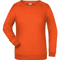 James & Nicholson Damen Raglan Sweater Sweatshirt JN793 orange L
