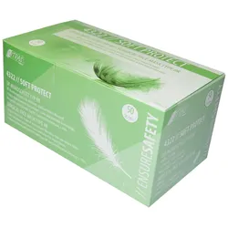 OP-Mundschutz, grün, 100% Fleece, latexfrei, 3-lagig  500 Stück