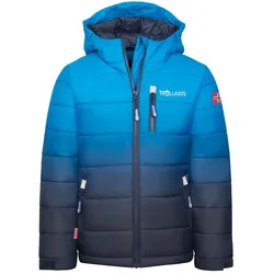 Trollkids Kinder Hemsedal Snow Winterjacke - 122 - azure blue/navy