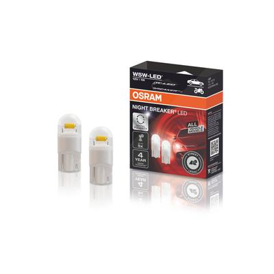 Osram NIGHT BREAKER® LED W5W - Next Gen [Hersteller-Nr. 2825DWNB-2HFB] für Daewoo, Autobianchi, Alpina, Ford Usa, Jaguar, Skoda, BMW, Smart, Rover, Is