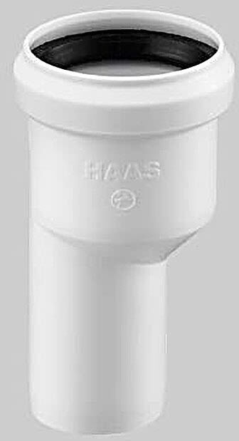 HAAS transition piece DN 40/50 with socket 2927