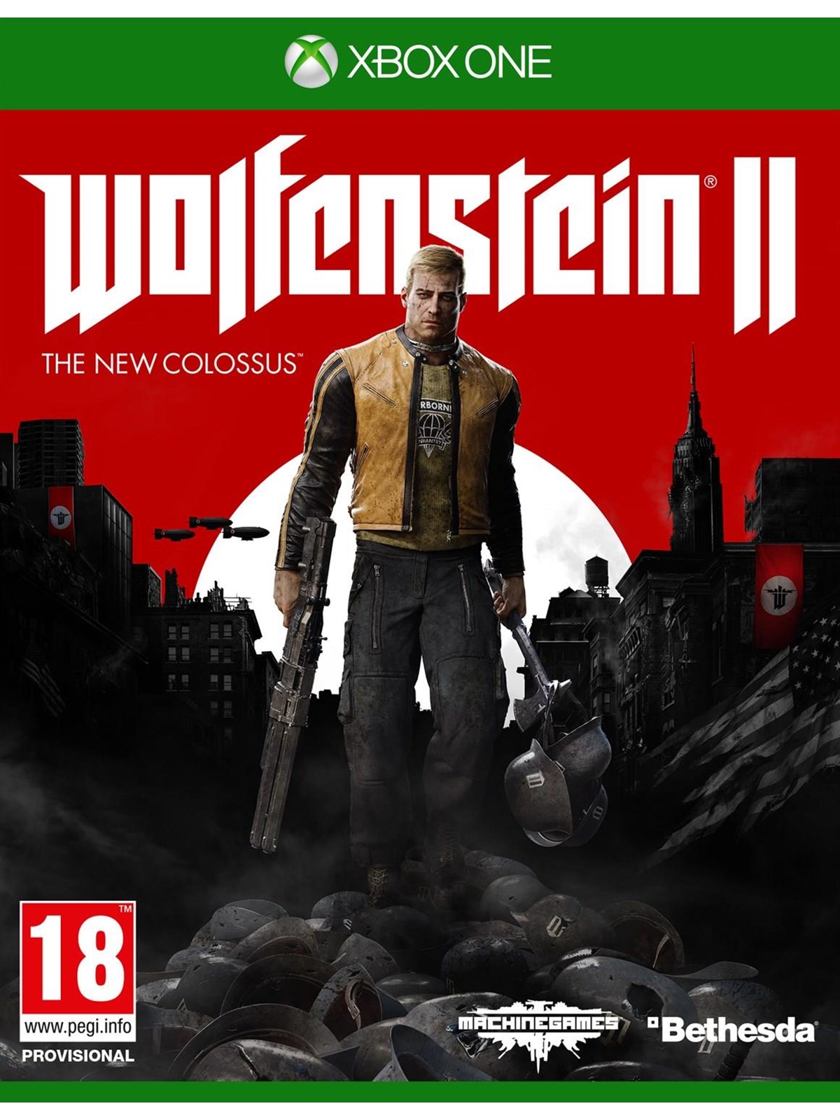 Wolfenstein II: The New Colossus - Microsoft Xbox One - Action - PEGI 18