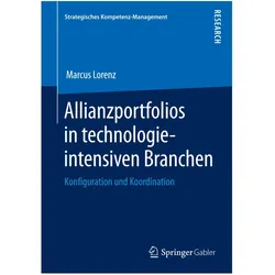Allianzportfolios in technologieintensiven Branchen, Fachbücher von Marcus Lorenz