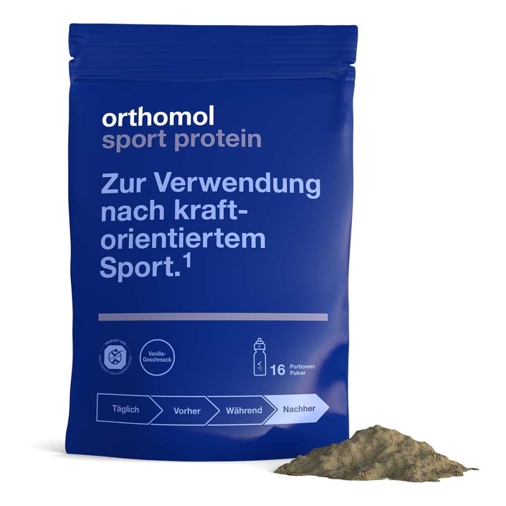 Orthomol pharmazeutische Orthomol Sport Protein Pulver Vanille 18849658