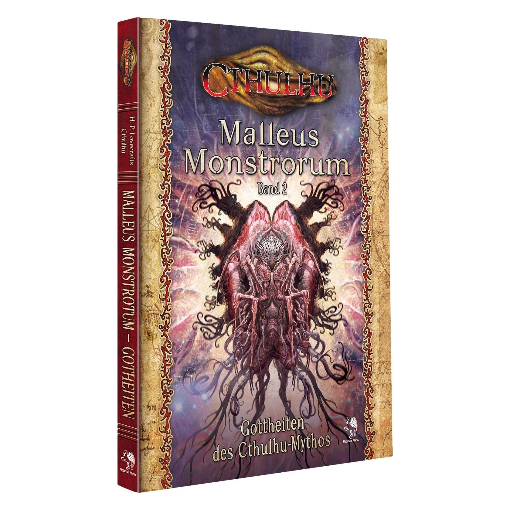 Pegasus 40087G - Cthulhu: Malleus Monstrorum Band 2: Gottheiten des Cthulhu-Mythos, 240 Seiten(DE (Deutsch, 3 - 12 Spieler) (40087G)