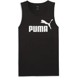 Puma, Herren, Sportshirt, ESS No. 1 Logo Tank (M), Schwarz