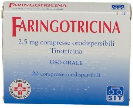 SIT LABORATORIO FARMAC. Srl Faringotricina, 20 Compresse