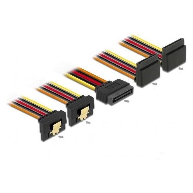 Delock Netz-Splitter (50 cm, SATA) (60155)