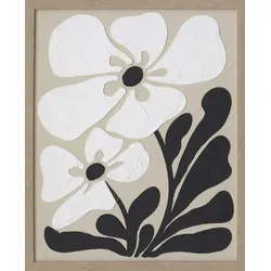 Keilrahmenbild BOHO FLOWERS (BHT 40x50x2,40 cm) - BHT 40x50x2,40 cm