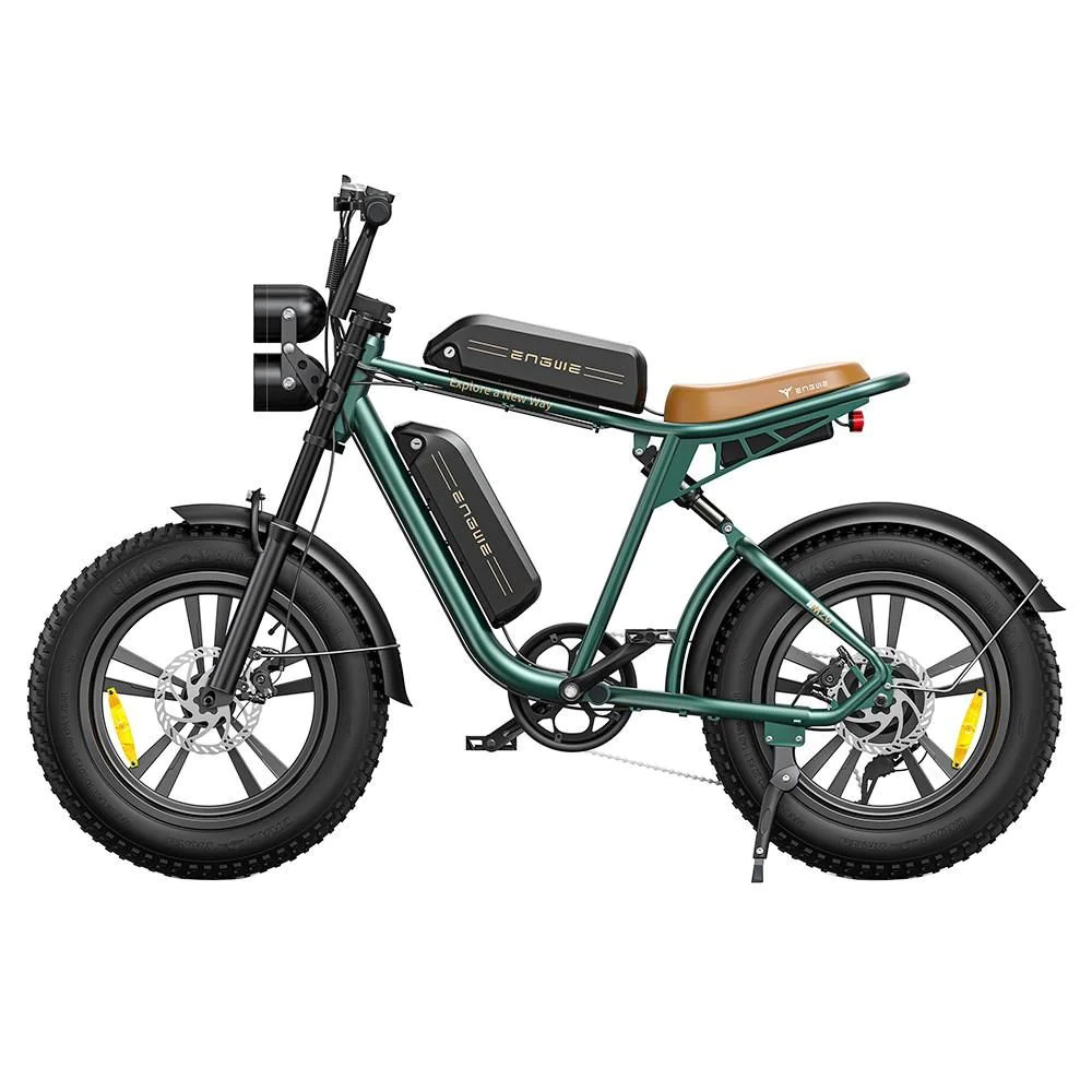 M20 26AH Elektrisches Fahrrad | 1248WH Doppelbatterie 120KM Reichweite | Grün