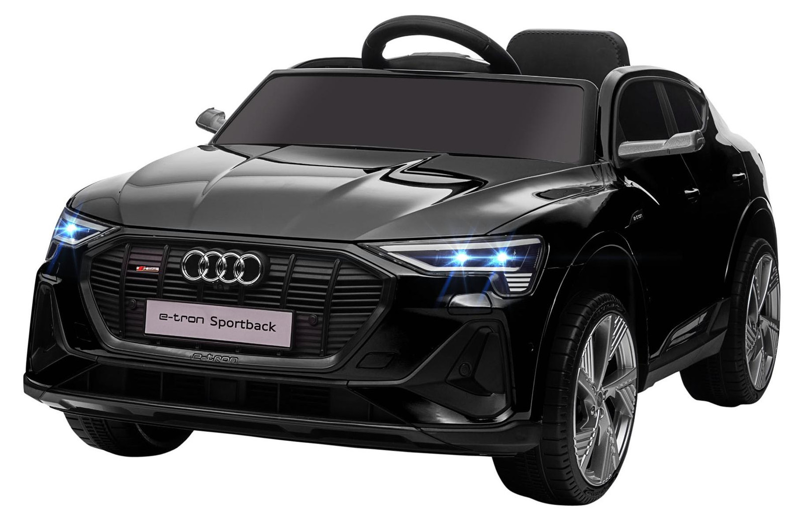 HOMCOM Elektrische kinderauto voor kinderen vanaf 3 jaar, zwart