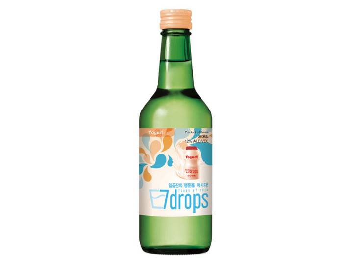 7DROPS Soju au yaourt 12 % alc. - 360 ml
