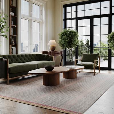 Padma Lakshmi x Rugs USA Padma Lakshmi Pondicheri Hand-Tufted Striped Wool-Blend Rug