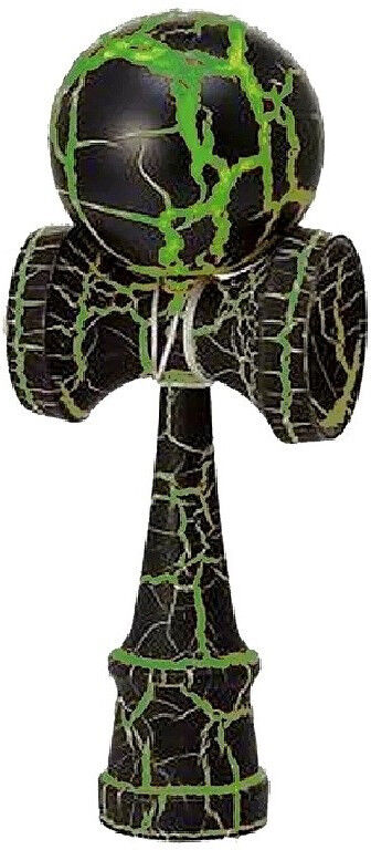 Loisirs Nouveaux Kendama Crackle Vert - Boule 6 cm