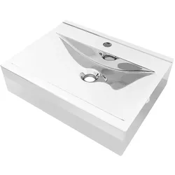 vidaXL, Waschbecken, Caluno (460 mm, 600 mm)