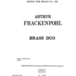 Brass Duo for horn in f (baritone) and tuba score+parts, Fachbücher