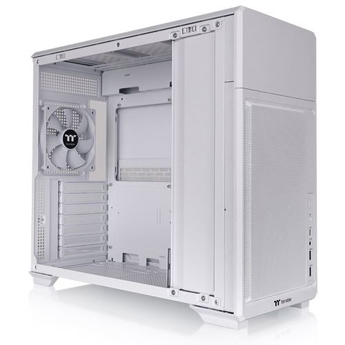 Thermaltake TR300 TG Snow Midi Tower ohne Netzteil weiss