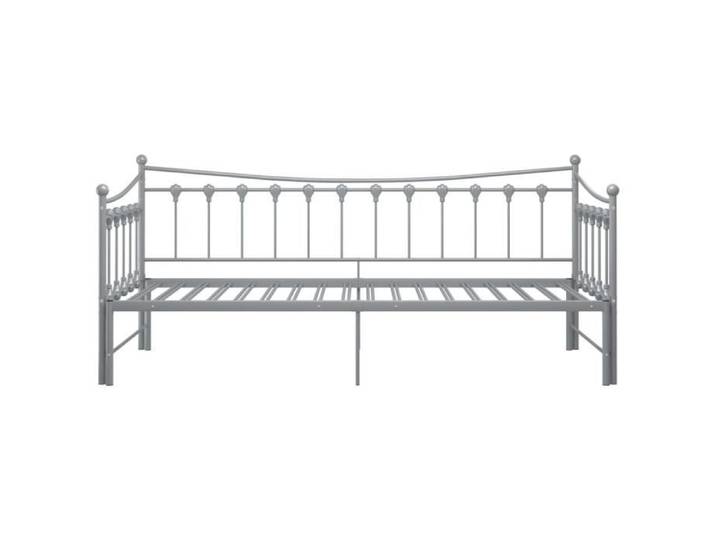Canapé-lit - MOTHINESSTO - Extensible - Métal - Gris - 90x200 cm
