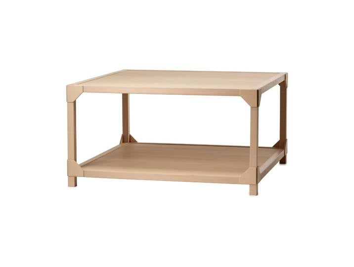 Gärsnäs Bleck Couchtisch 75x75 cm Furnier Buche-Natur