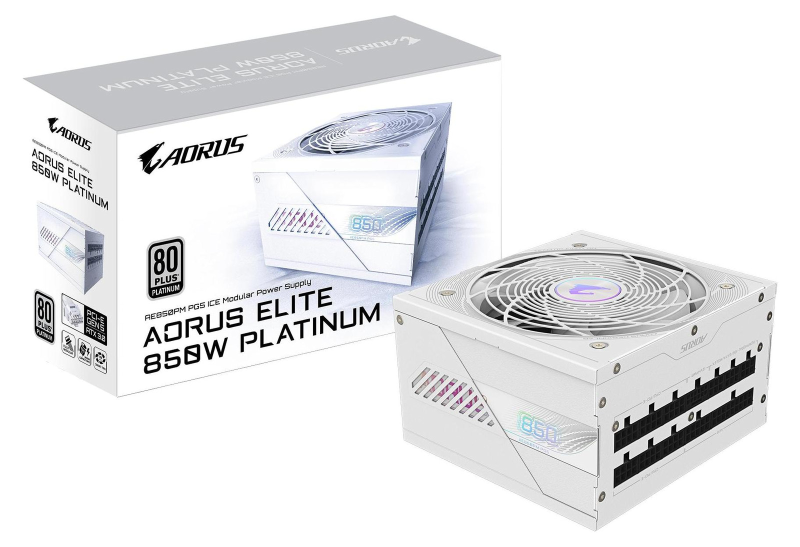 Gigabyte Aorus Elite Platinum ICE 850W ATX 3.1 Voeding