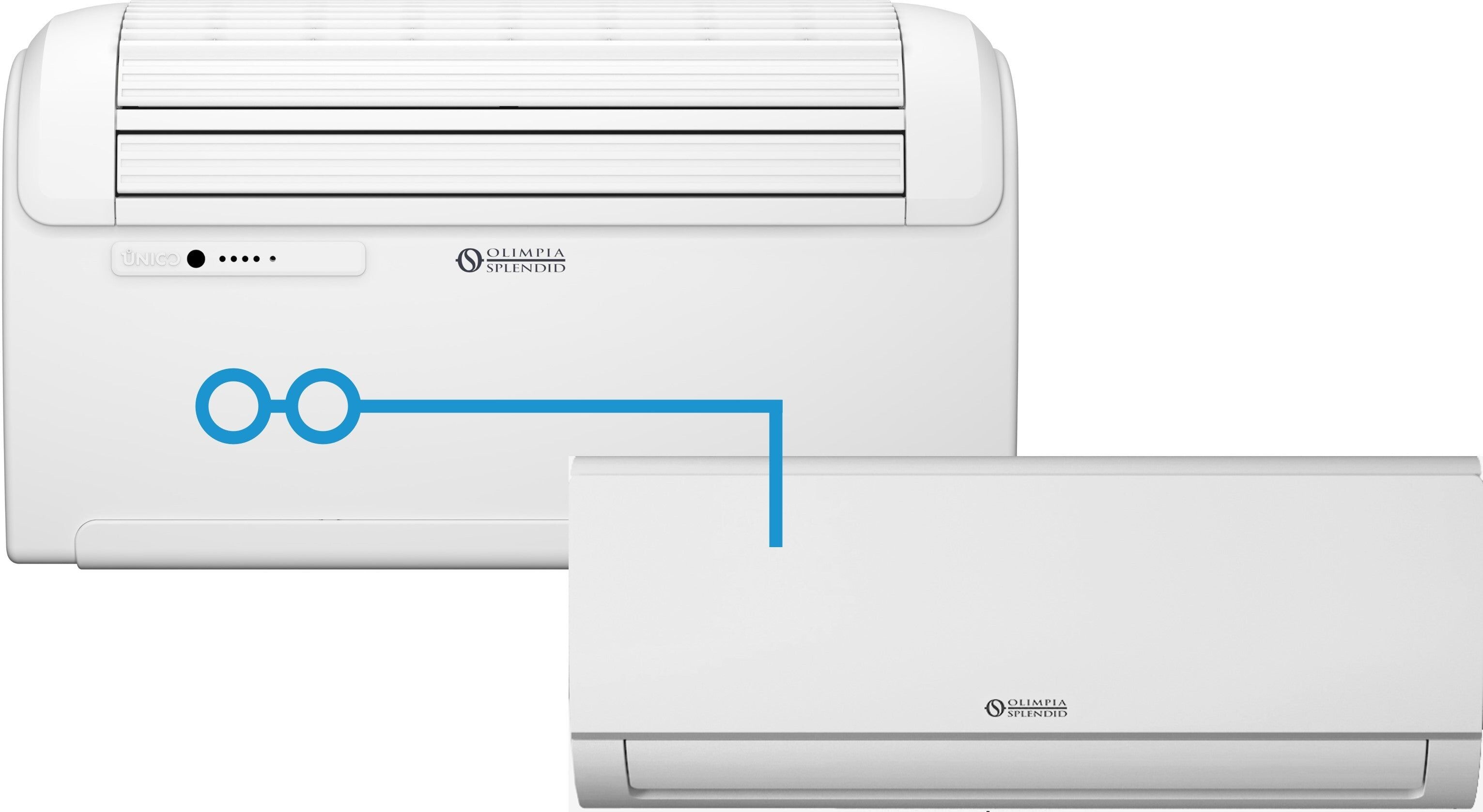 Olimpia Splendid Condizionatore Climatizzatore Dual Split Unico Twin Master + Wall 9000+9000 BTU