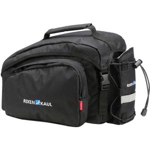 Rixen&Kaul Gepäckträgertasche Rackpack 1, schwarz, 10 Liter, für FreerackPlus & Rackpack-Träger, Regenschutz, reflektierend