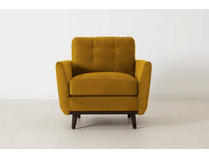 Sessel Model 10, Senfgelb