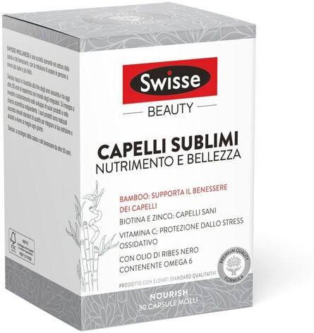 Swisse Beauty Capelli Sublimi Integratore di Vitamine e Minerali 30 Capsule