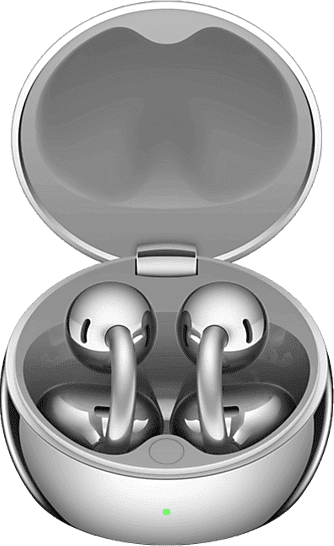 Auriculares conducción de aire - Huawei FreeClip 2 S, 38h Autonomía, Bluetooth, Waterproof, 4 Micrófonos, Space Silver