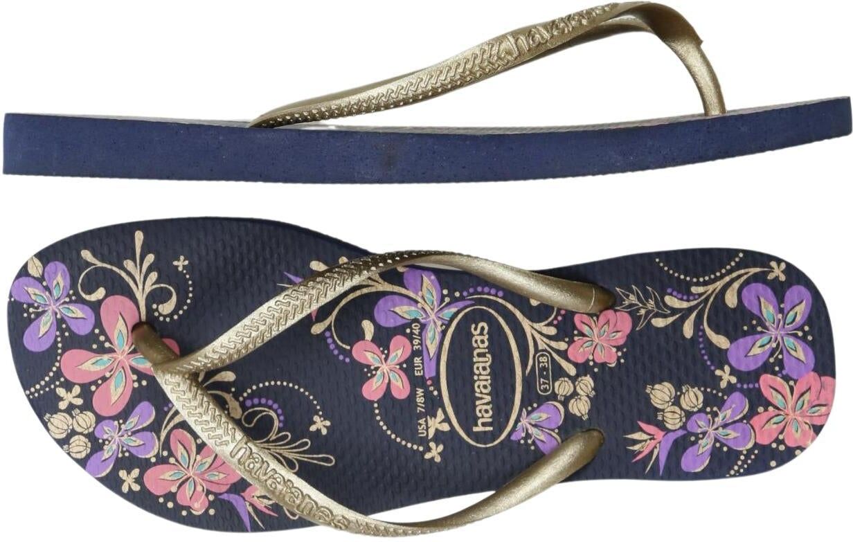 Havaianas Damen Sandalen, Gold, Gr. EU 37, kein / Etikett - Second Hand