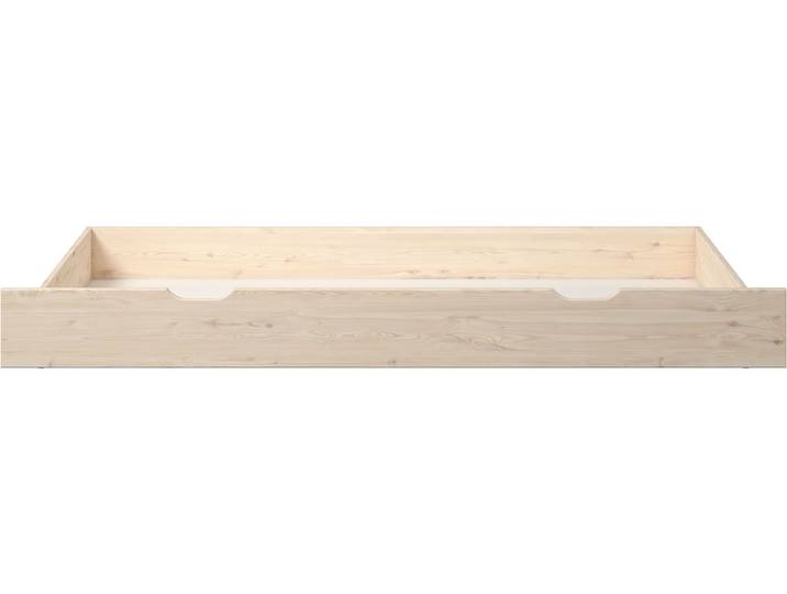 Schubkasten OTTO HOME Antri , beige (naturbelasse), B:192cm H:21cm T:68cm, Massivholz, Schubladen, Schubkasten, passend zum Massivholzbett 'Antri', FSC zertifiziertes Massivholz