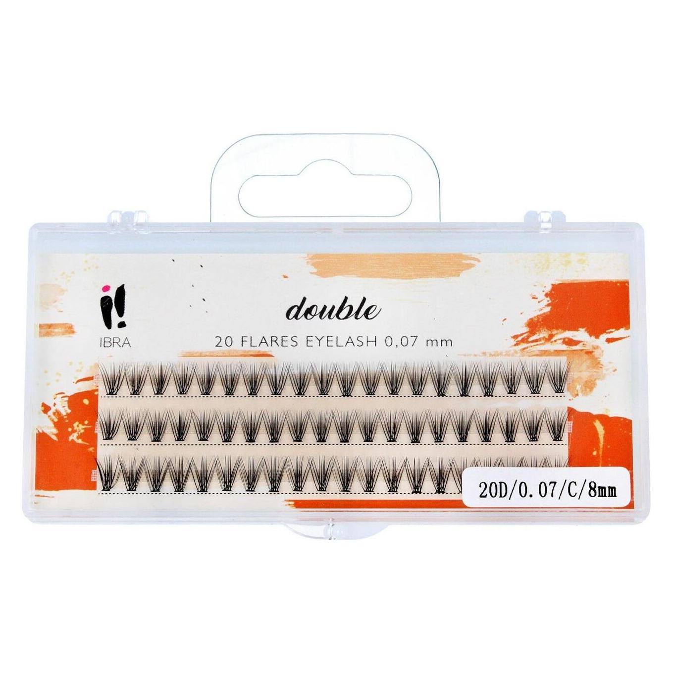 Ibra Tufts Of False Eyelashes 20 D-8Mm (Künstliche Wimpern) (35559860)