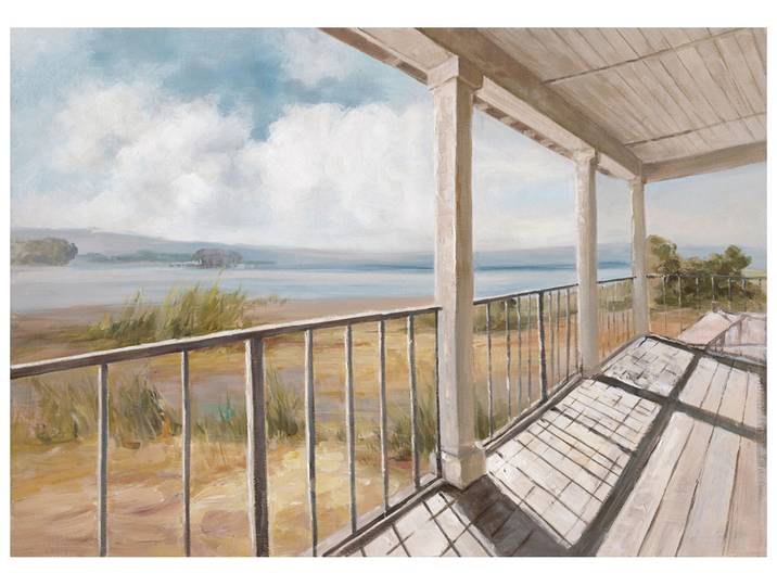 Gemälde Blick Von Der Veranda image LAND