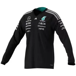 Mercedes-Benz Longsleeve Herren by adidas Fahrer Mercedes-AMG F1 schwarz Größe 2 - 2XL