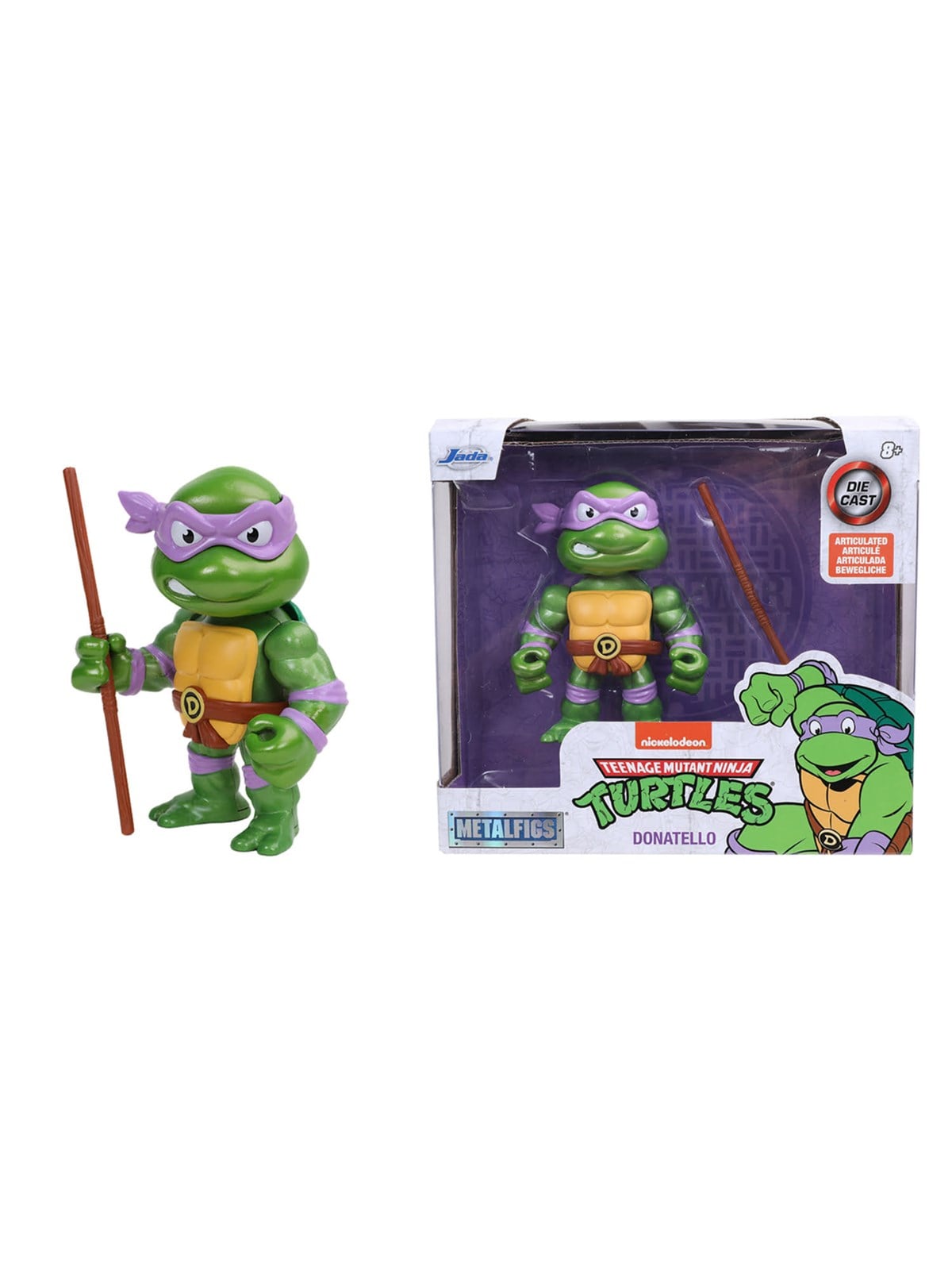 Jada Toys Turtles 4" DonatEvi LOVElo Figure