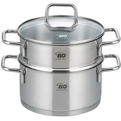 ELO Dämpfer Citrin Edelstahl Transparent Poliert 18 cm