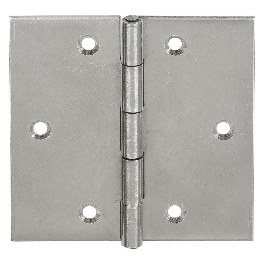 Vormann Scharnier 10503 Höhe 70 mm Breite 70 mm Stärke 1,2 mm Edelstahl gerollt, käntig (010503070)