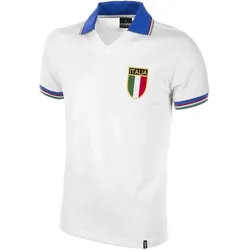 Copa Football, Herren, Fussballtrikot, Italien auswärts WM 1982 Retro Trikot (XXL), Weiss