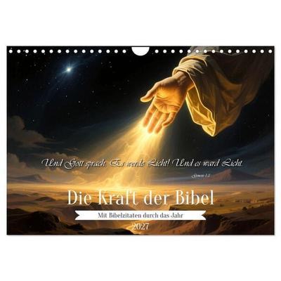 Die Kraft der Bibel (Wandkalender 2027 DIN A4 quer), CALVENDO Monatskalender