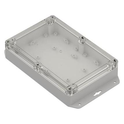RS PRO Universalgehäuse ABS Hellgrau IP65 Breit (672277)